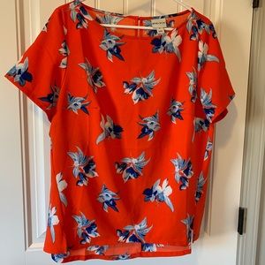 AVA•VIV // short sleeved flower shirt